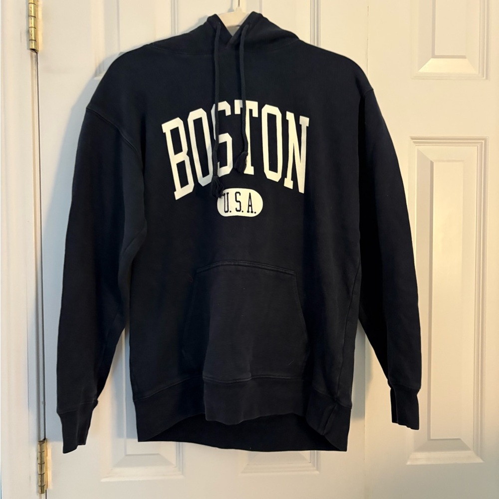 Brandy Melville Black Boston Hoodie